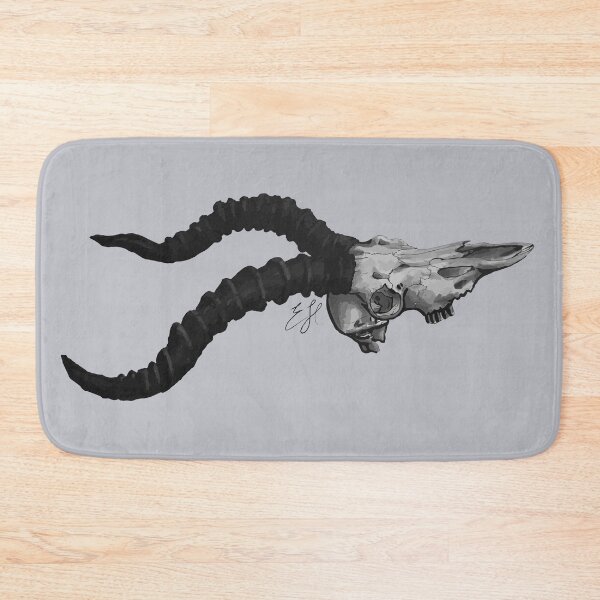 Item preview, Impala Skull Greyscale designed and sold by Elyse Howerton.