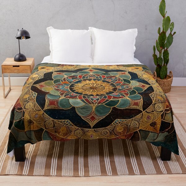 Item preview, Golden Labyrinth of the Soul: An Ancient Echo in Modern Mandala Art designed and sold by Vic Torys ☆.