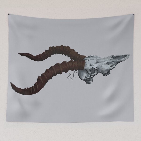 Item preview, Cráneo de impala designed and sold by Elyse Howerton.