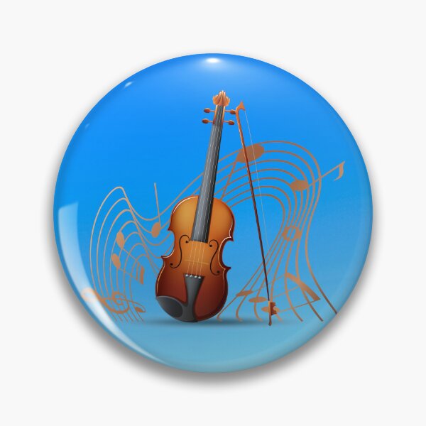 Item preview, A Viola With Music Notation designed and sold by BrightrDayMusicArt.