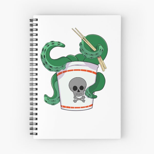 Aperçu de l'œuvre Craignez la soupe aux nouilles Kraken créée et vendue par Wildepixel.