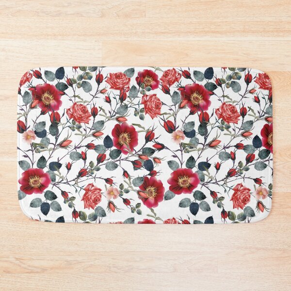 Item preview, Vintage red roses classic style designed and sold by FleurDesign.