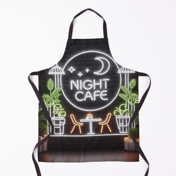 Item preview, Night Cafe Fan Art Minimalist designed and sold by Simplybe1.