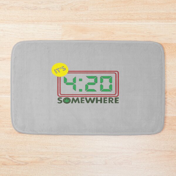 Item preview, It's 4:20 somewhere, illustration designed and sold by Numbers-Art.