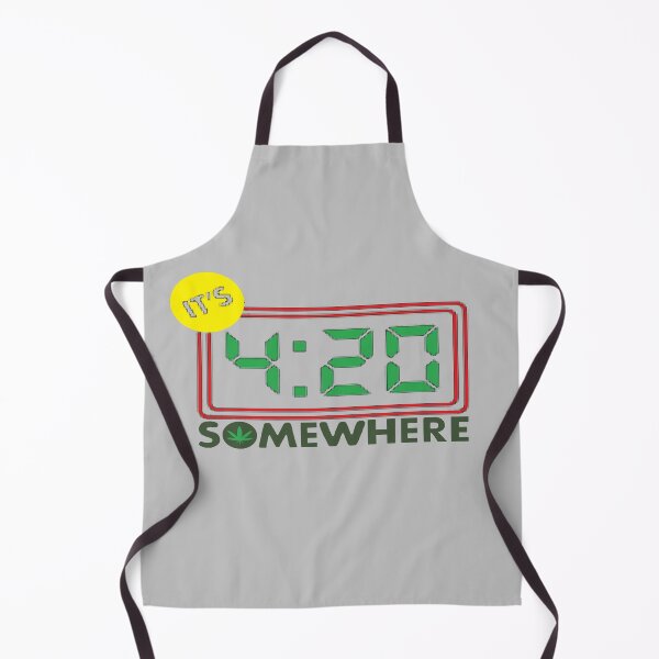 Item preview, It's 4:20 somewhere, illustration designed and sold by Numbers-Art.