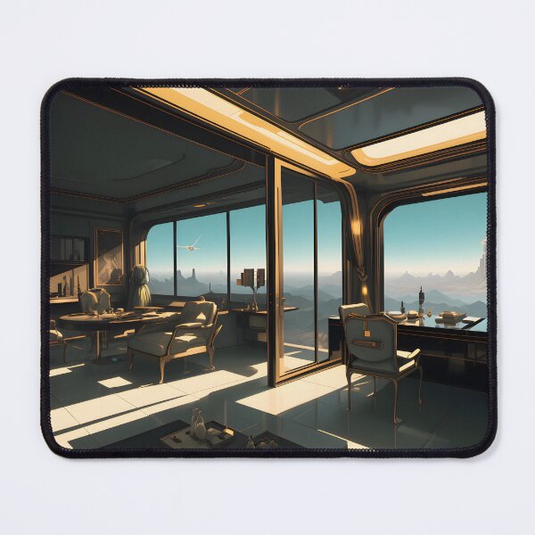 Item preview, Vintage Sci-Fi Apartment - Outside City Limits designed and sold by GimmeBamba.