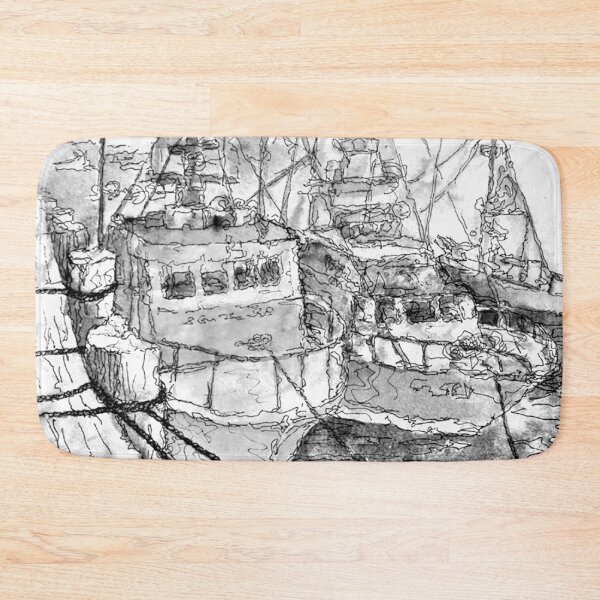 Item preview, dock 2 bw FH designed and sold by Gerardo Segismundo.