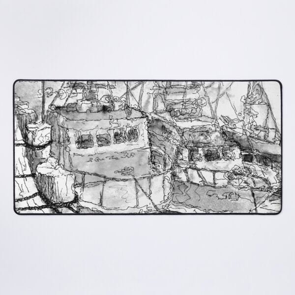 Item preview, dock 2 bw FH designed and sold by Gerardo Segismundo.