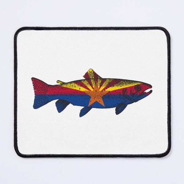 Item preview, Fish Arizona Flag Trout designed and sold by Esskay Designs.