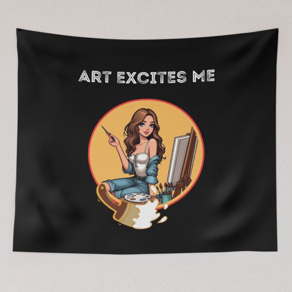 Item preview, Art Excites Me  designed and sold by SeeingBeyond.