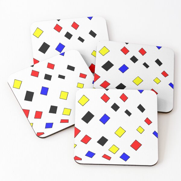 Item preview, Flying squares without lines designed and sold by hermarartonline.