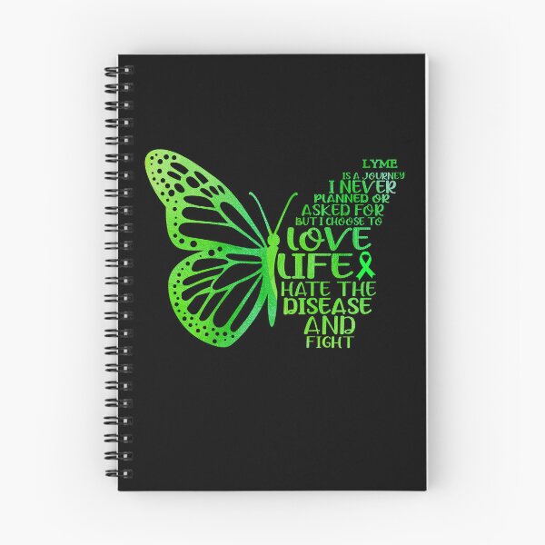Item preview, Lyme is a journey I NEVER planned or asked for but i choose to LIVE LIFE hate the disease and FIGHT designed and sold by KatMercerr.