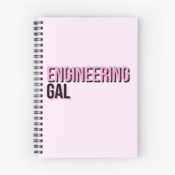 Item preview, Engineering Gal in black and pink designed and sold by emilykroll.