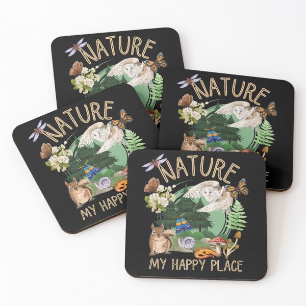 Item preview, Nature Is My Happy Place Colorful Eco-Friendly Design designed and sold by EarthArtDesigns.