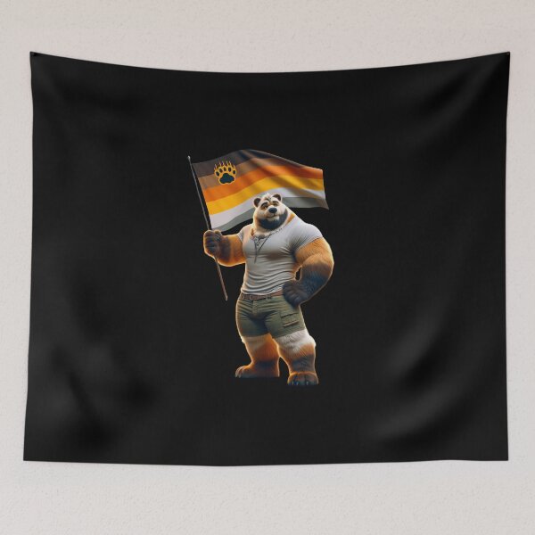 Artikelvorschau, Furry bear pride entworfen und verkauft von Eldorak.
