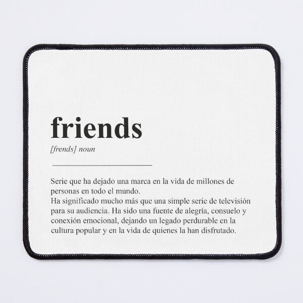 Item preview, Friends dictionary concept designed and sold by Anabelandia.