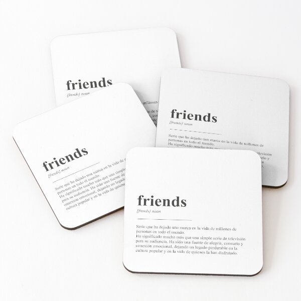 Item preview, Friends dictionary concept designed and sold by Anabelandia.