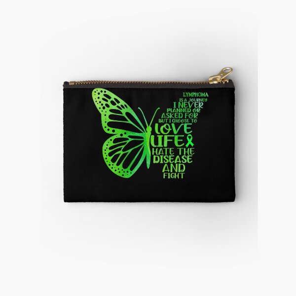 Item preview, Lymphoma is a journey I NEVER planned or asked for but i choose to LIVE LIFE hate the disease and FIGHT designed and sold by KatMercerr.