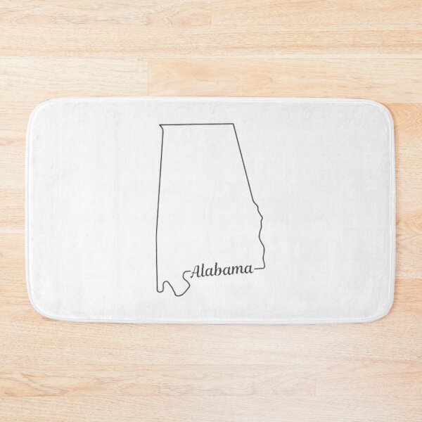 Item preview, Alabama State Outline designed and sold by US States Merch.