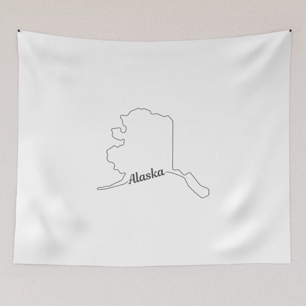 Item preview, Alaska State Outline designed and sold by US States Merch.