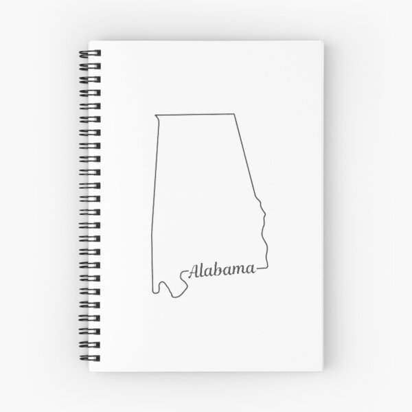 Item preview, Alabama State Outline designed and sold by US States Merch.