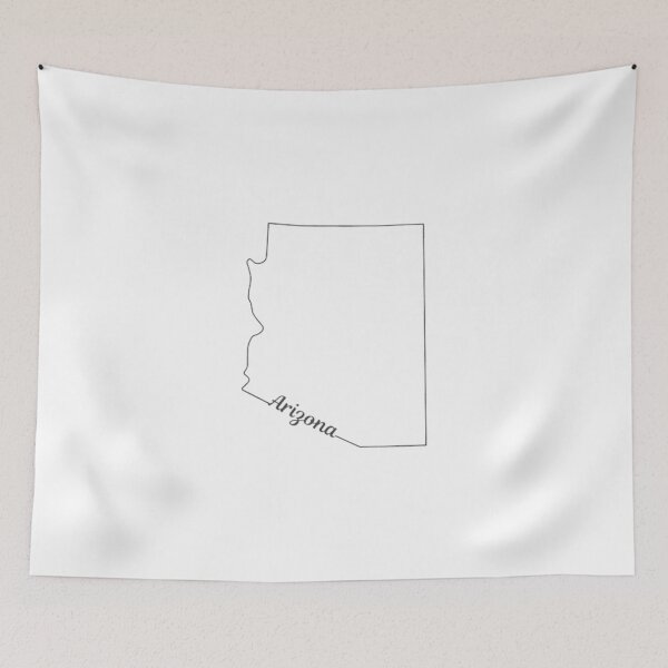 Item preview, Arizona State Outline designed and sold by US States Merch.