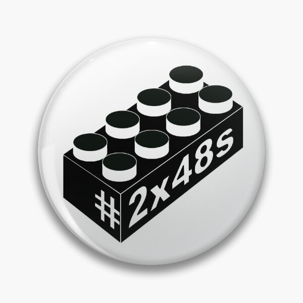 Item preview, #2x48s Black Brick designed and sold by Justin Lanier.
