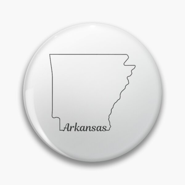 Item preview, Arkansas State Outline designed and sold by US States Merch.