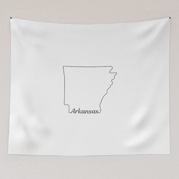 Item preview, Arkansas State Outline designed and sold by US States Merch.