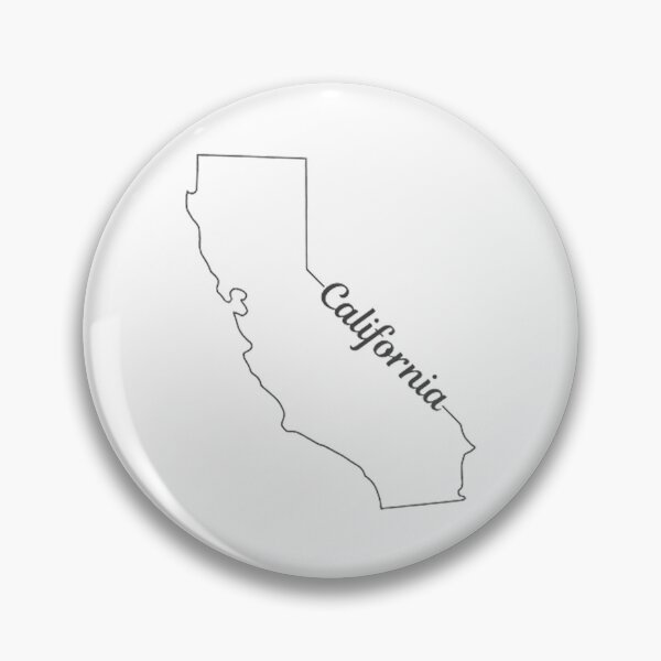 Item preview, California State Outline designed and sold by US States Merch.