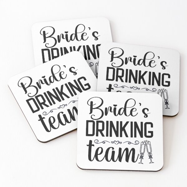 Item preview, Bride's Drinking Team designed and sold by EnchantedEvents.