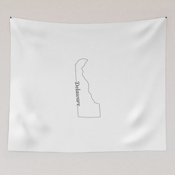 Item preview, Delaware State Outline designed and sold by US States Merch.
