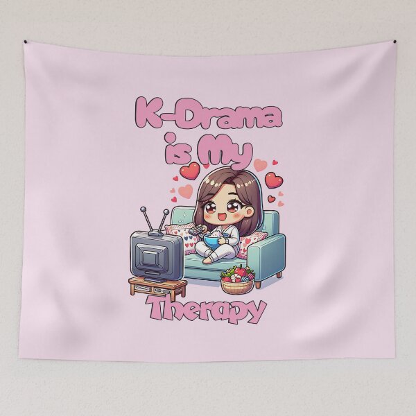 Item preview, K- Drama is My Therapy designed and sold by InspireHubWear.