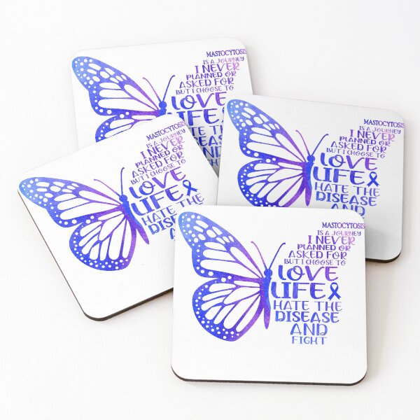 Item preview, Mastocytosis is a journey I NEVER planned or asked for but i choose to LIVE LIFE hate the disease and FIGHT designed and sold by KatMercerr.