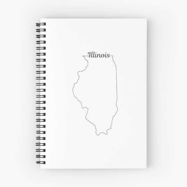 Item preview, Illinois State Outline designed and sold by US States Merch.