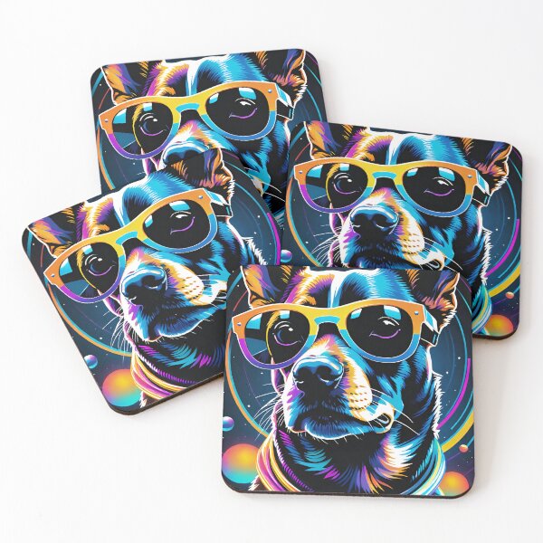 Artikelvorschau, Hundeillustration entworfen und verkauft von Pattern-and-Art.