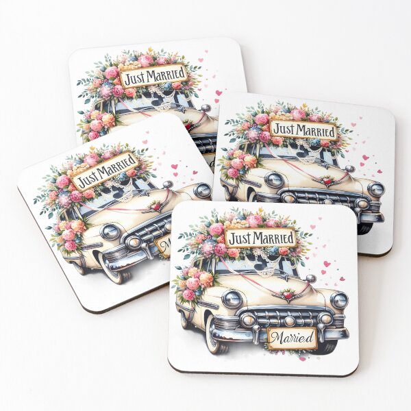 Item preview, Just Married designed and sold by EnchantedEvents.