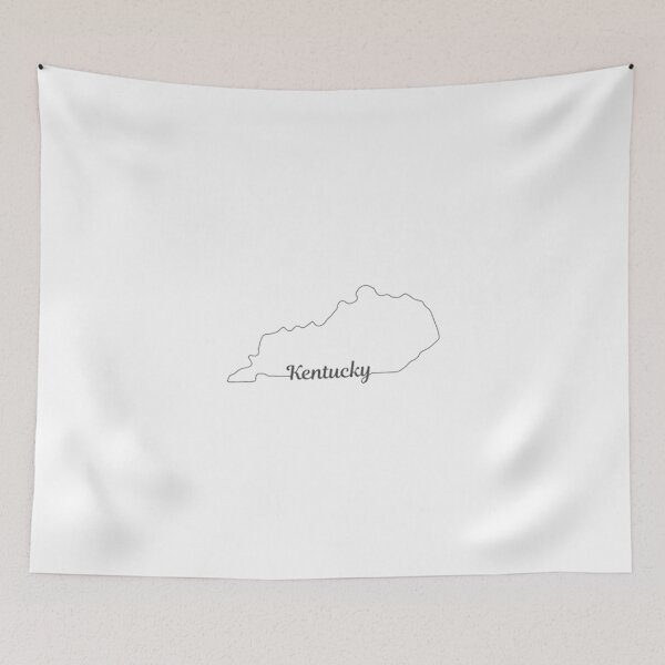 Item preview, Kentucky State Outline designed and sold by US States Merch.