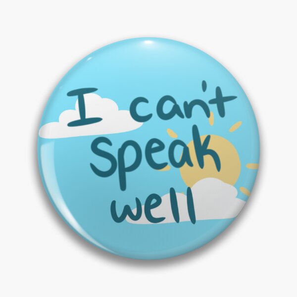 Item preview, I can’t speak well disability alert designed and sold by dreamsclouds.