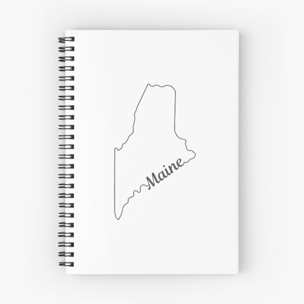 Item preview, Maine State Outline designed and sold by US States Merch.