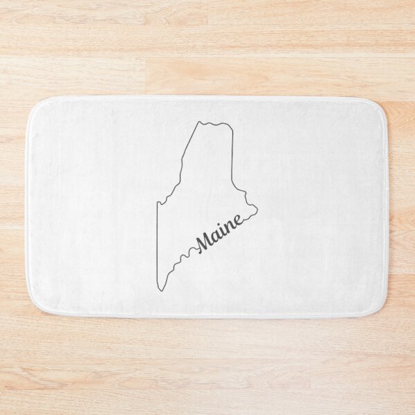 Item preview, Maine State Outline designed and sold by US States Merch.