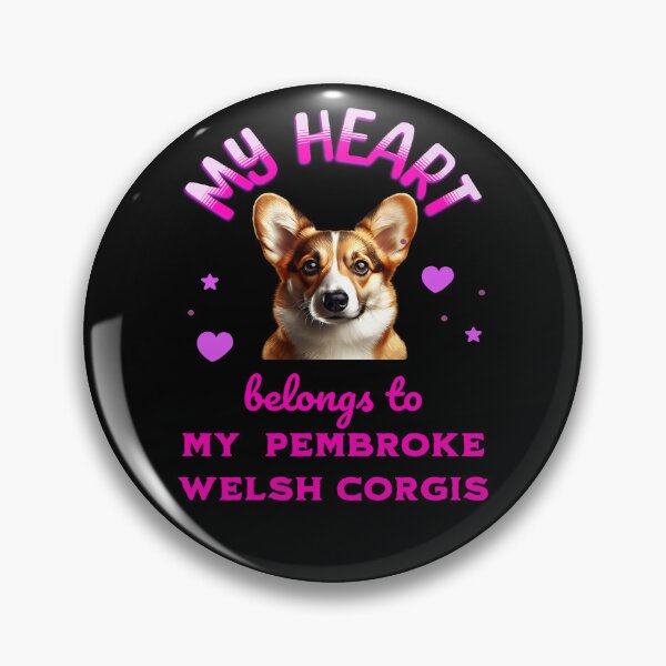 Item preview,  My Heart Belongs to My Pembroke Welsh Corgis Dog designed and sold by BirdsnStuff.