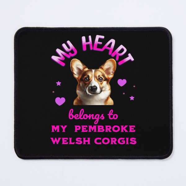 Item preview,  My Heart Belongs to My Pembroke Welsh Corgis Dog designed and sold by BirdsnStuff.