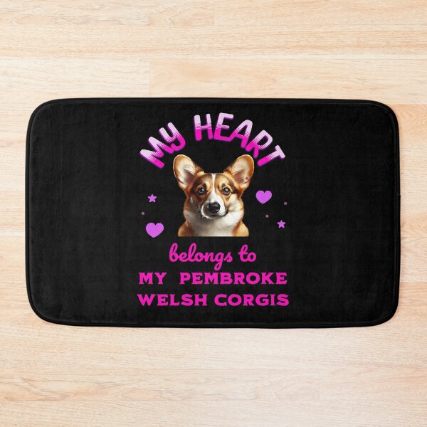 Item preview,  My Heart Belongs to My Pembroke Welsh Corgis Dog designed and sold by BirdsnStuff.