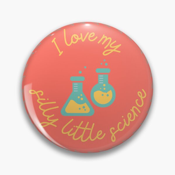 Item preview, I love my silly little science - Flasks designed and sold by Rindovale.