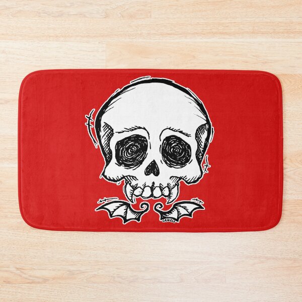 Item preview, Scribbly Vampire Skull designed and sold by JanGrackle.