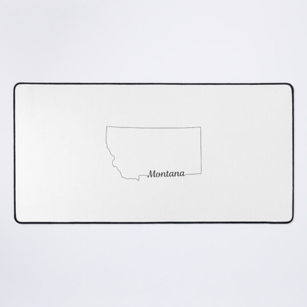 Item preview, Montana State Outline designed and sold by US States Merch.