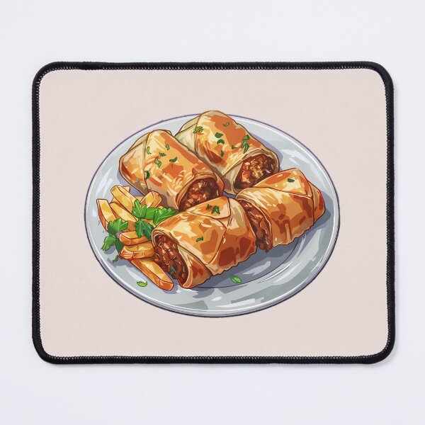 Item preview, Sausage Rolls and Fries designed and sold by sakurashorty.