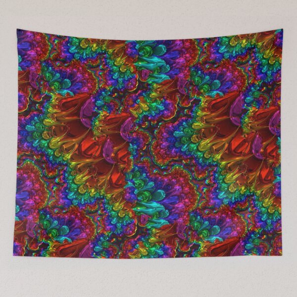 Item preview, Liquid fractal Rainbow - gay pride designed and sold by Thelittlelord.