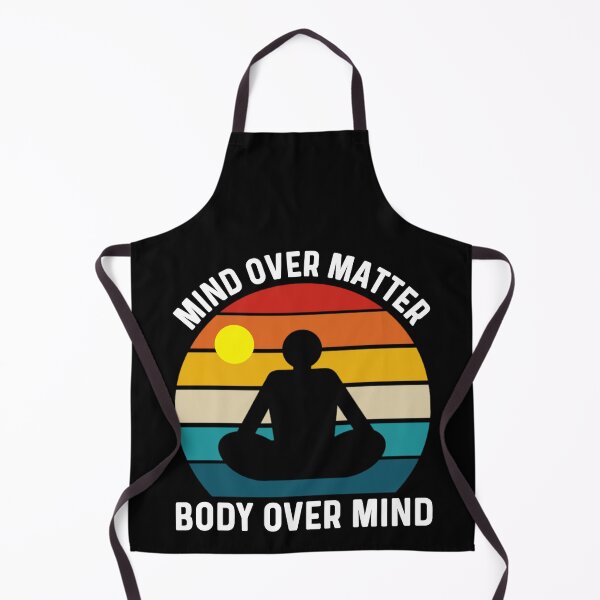 Item preview, Mind Over Matter Body Over Mind, Yoga Meditation Inspiration  designed and sold by Sunserize Designs.
